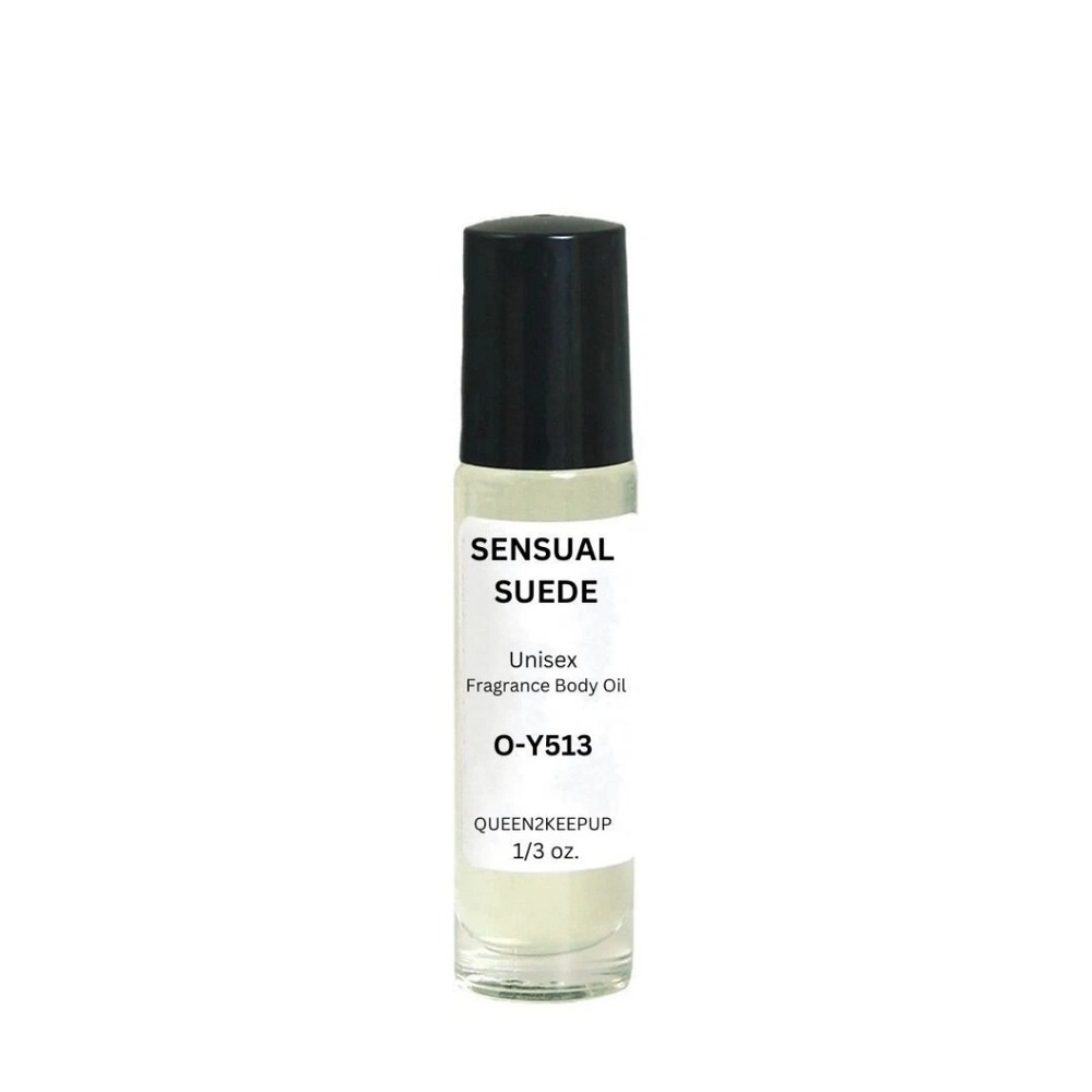 Sensual Suede (Unisex) Body Oil 10 ml Fragrance All Natural Scent 1/3 oz Roll-On